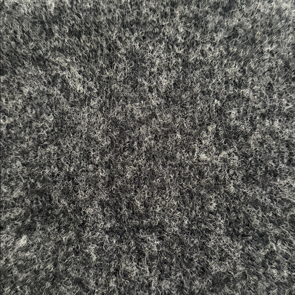 Worn Once! Banana Republic Heathered Black Fuzzy Mock Neck Sweater - Small - Picture 7 of 8